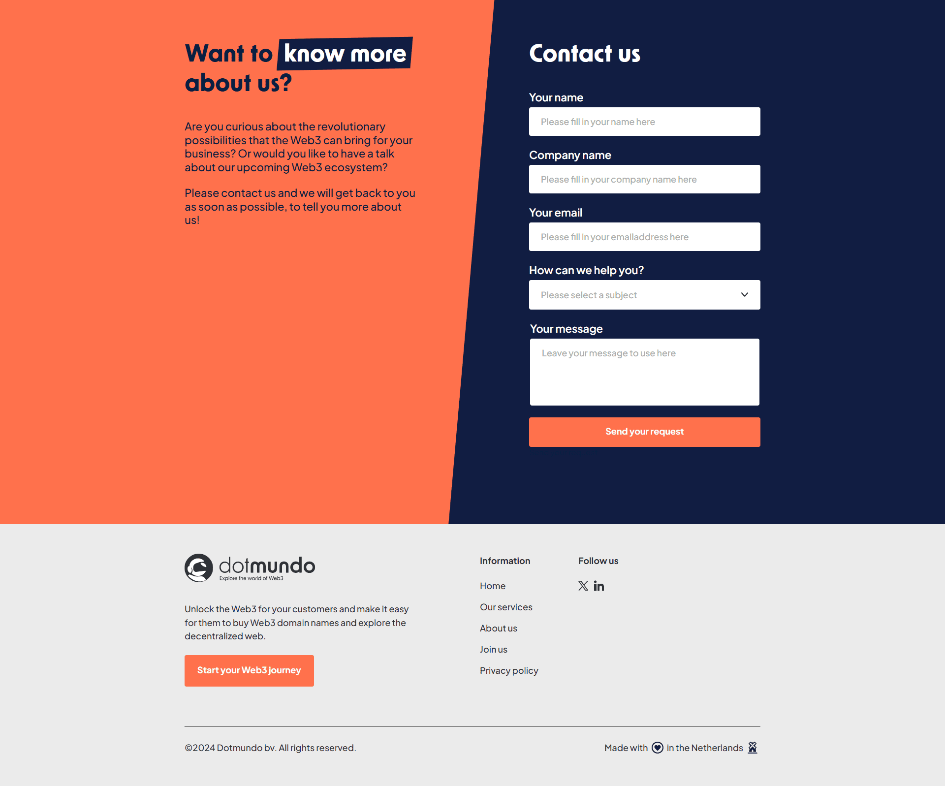 Dotmundo x Mijndomein — screenshot 2
